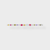 MULTI COLOR GEMSTONE BRACELET - 8MM